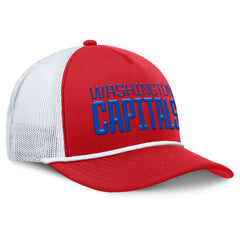 Washington Capitals Fanatics Heritage Dutch A-Frame Trucker Adjustable Hat