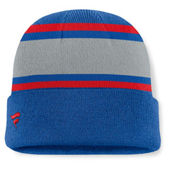 New York Rangers Fanatics Heritage Varsity Cuffed Knit Hat