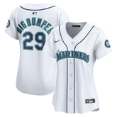 Cal Raleigh Seattle Mariners Women's Home Limited Player Jersey - White | Nike