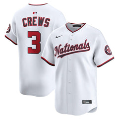 Dylan Crews Washington Nationals Home Limited Player Jersey - White | Nike