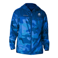 Buffalo Sabres Columbia Camo Flash Challenger Omni-Shade Full-Zip Hoodie Windbreaker