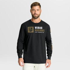 Vegas Golden Knights Fanatics Goal Crease Legacy Long Sleeve T-Shirt