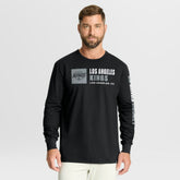 Los Angeles Kings Fanatics Goal Crease Legacy Long Sleeve T-Shirt