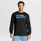 Utah Mammoth Fanatics Goal Crease Legacy Long Sleeve T-Shirt