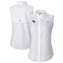 Utah Mammoth Columbia Women's Tamiami Omni-Shade Sleeveless Button-Up Shirt