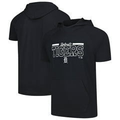Detroit Tigers Levelwear Phase Vanguard Hoodie T-Shirt - Black