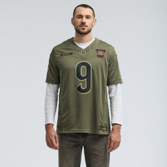 NFL Cincinnati Bengals Joe Burrow 2025 Salute to Service Limited Jersey