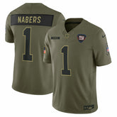 NFL New York Giants Malik Nabers 2025 Salute to Service Limited Jersey
