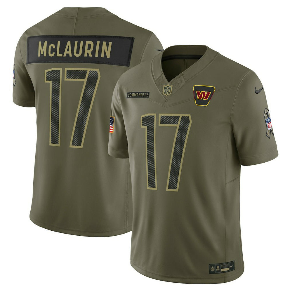 NFL Washington Commanders Terry McLaurin 2025 Salute to Service Limited Jersey