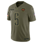 NFL Washington Commanders Jayden Daniels 2025 Salute to Service Limited Jersey