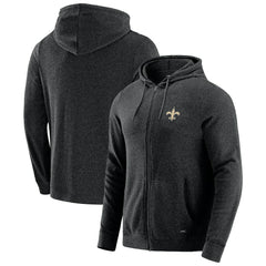 NFL New Orleans Saints J. Palmer Players Lounge Tri-Blend Full-Zip Hoodie