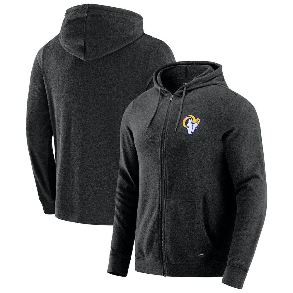 NFL Los Angeles Rams J. Palmer Players Lounge Tri-Blend Full-Zip Hoodie