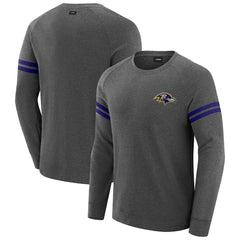 NFL Baltimore Ravens J. Palmer Players Lounge Raglan Tri-Blend Sweatshirt