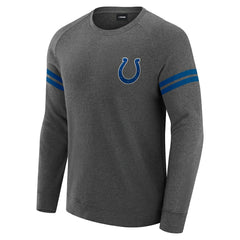 NFL Indianapolis Colts J. Palmer Players Lounge Raglan Tri-Blend Sweatshirt