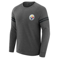 NFL Pittsburgh Steelers J. Palmer Players Lounge Raglan Tri-Blend Sweatshirt