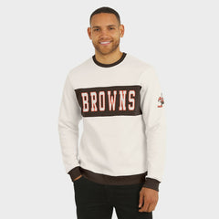 NFL Cleveland Browns Darius Rucker Collection Colorblock Pullover Sweatshirt