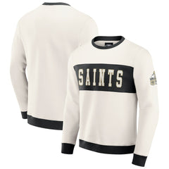 NFL New Orleans Saints Darius Rucker Collection Colorblock Pullover Sweatshirt