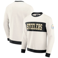 NFL Pittsburgh Steelers Darius Rucker Collection Colorblock Pullover Sweatshirt
