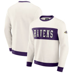 NFL Baltimore Ravens Darius Rucker Collection Colorblock Pullover Sweatshirt