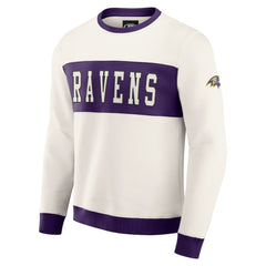 NFL Baltimore Ravens Darius Rucker Collection Colorblock Pullover Sweatshirt
