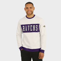 NFL Baltimore Ravens Darius Rucker Collection Colorblock Pullover Sweatshirt