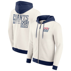 NFL New York Giants Darius Rucker Collection Distressed Graphics Full-Zip Hoodie