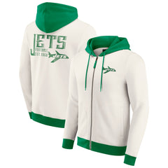 NFL New York Jets Darius Rucker Collection Distressed Graphics Full-Zip Hoodie