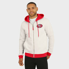 NFL San Francisco 49ers Darius Rucker Collection Distressed Graphics Full-Zip Hoodie