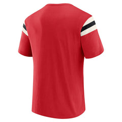 NFL San Francisco 49ers Darius Rucker Collection Football Stripe Sleeve T-Shirt