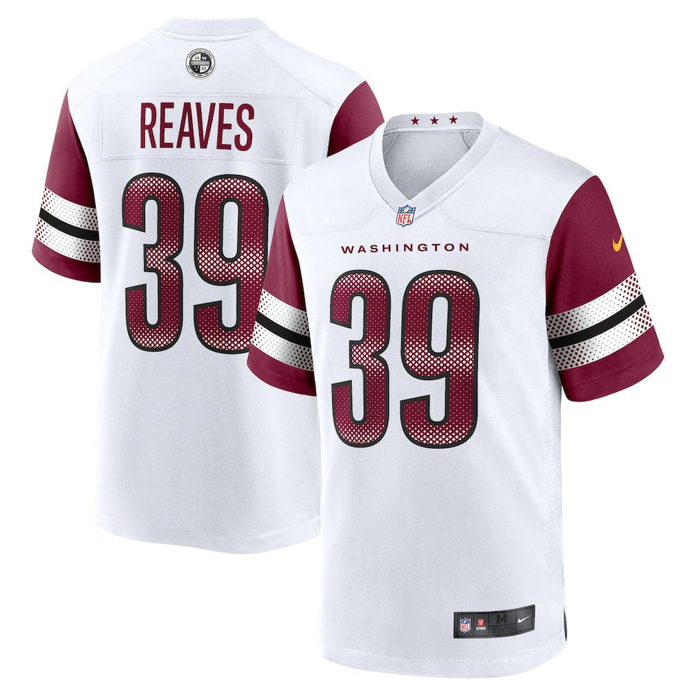 NFL Washington Commanders Jeremy Reaves Game Jersey