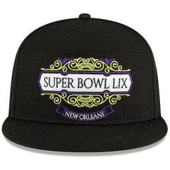 NFL Philadelphia Eagles Super Bowl LIX Tarmac Split Panel 9FIFTY Snapback Hat