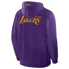 Los Angeles Lakers Back Door Cut Play Defender Full-Zip Hoodie - Purple | Fanatics shop