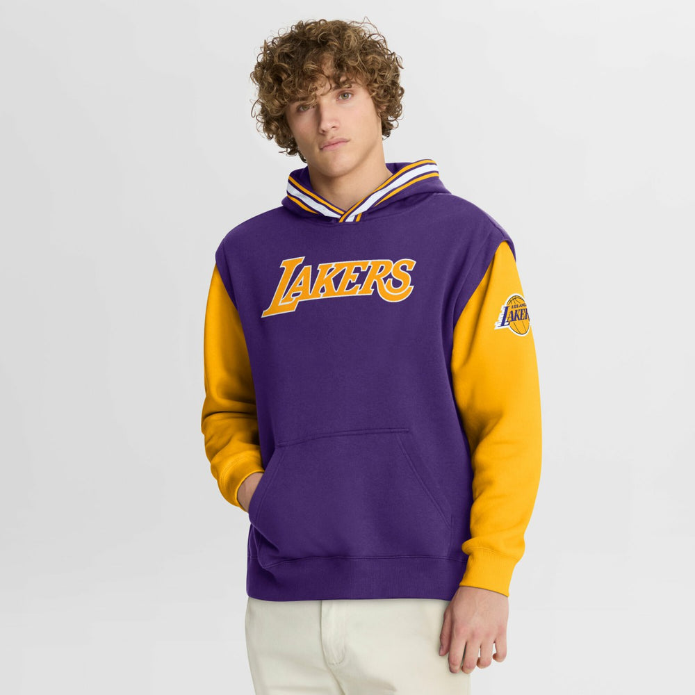 Los Angeles Lakers Half Court Shot Clock Fastbreak Hoodie - Purple/Gold | Fanatics discount