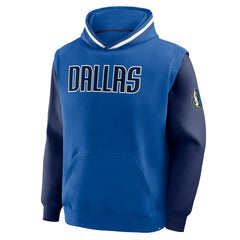 Dallas Mavericks Half Court Shot Clock Fastbreak Hoodie sale - Blue/Navy | Fanatics sale