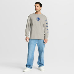 Golden State Warriors Crossover Collection Ball Screen Action Premium Long Sleeve T-Shirt sale - Cream | Fanatics for sale