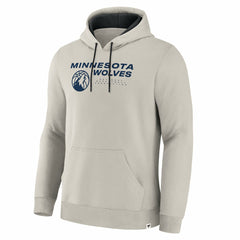 Minnesota Timberwolves Crossover Collection Blocked Shot Premium Pullover Hoodie - Off White | Fanatics online