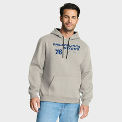 Philadelphia 76ers Crossover Collection Blocked Shot Premium Pullover Hoodie - Off White | Fanatics sale