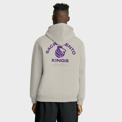Sacramento Kings Crossover Collection Blocked Shot Premium Pullover Hoodie - Off White | Fanatics outlet