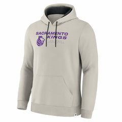 Sacramento Kings Crossover Collection Blocked Shot Premium Pullover Hoodie - Off White | Fanatics outlet