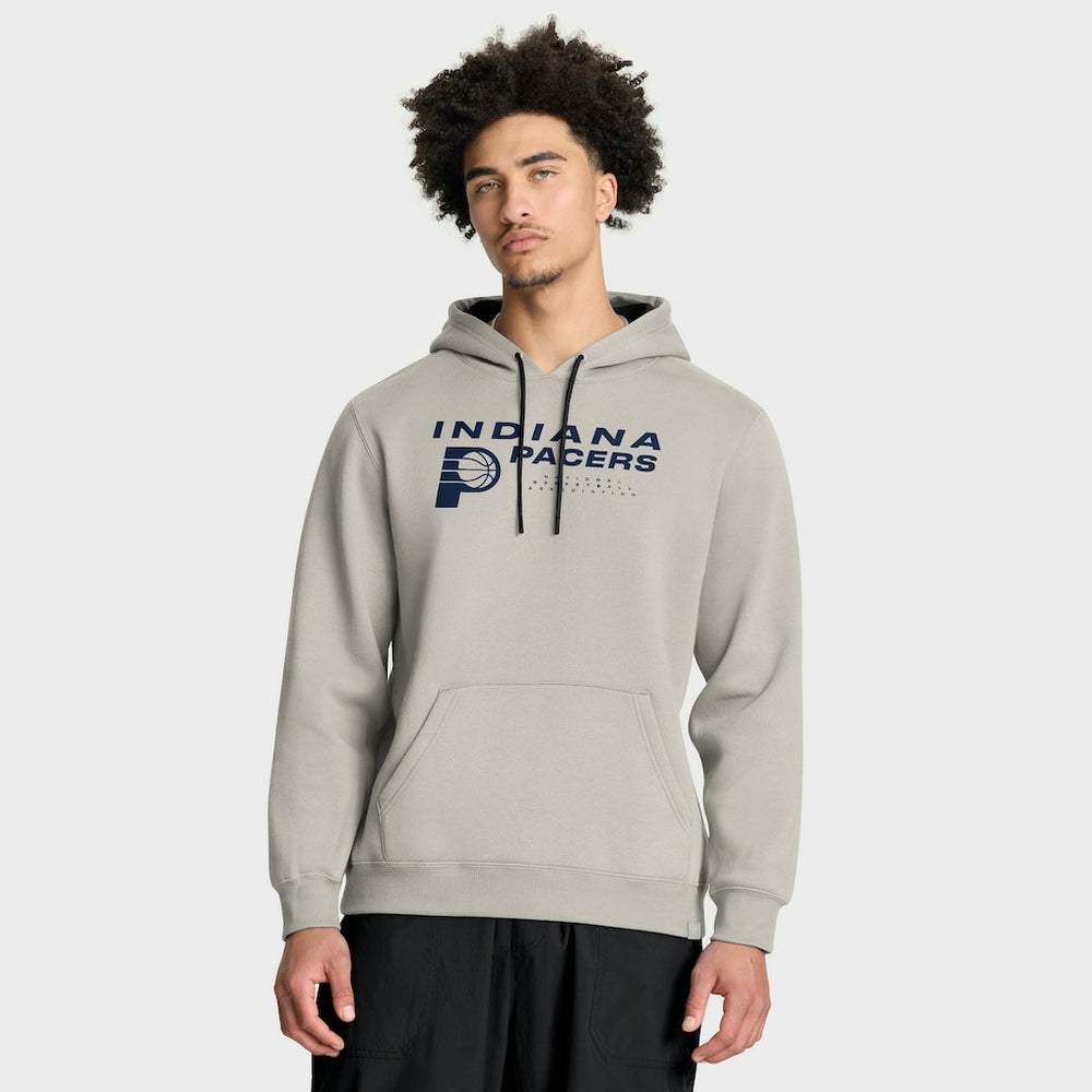 Indiana Pacers Crossover Collection Blocked Shot Premium Pullover Hoodie - Off White | Fanatics for sale