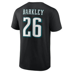 NFL Philadelphia Eagles Saquon Barkley Icon Name & Number