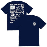 Real Madrid Vive La Fete Women's Impressions Artwork T-Shirt / Soccer Hot sale