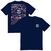 Barcelona Vive La Fete Women's Impressions Artwork T-Shirt / Soccer Outlet
