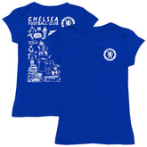 Chelsea Vive La Fete Girls Youth Color Badge Fitted T-Shirt / Soccer On sale