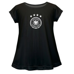 Germany National Team Vive La Fete Girls Youth Color Badge A-Line Top / Soccer Online