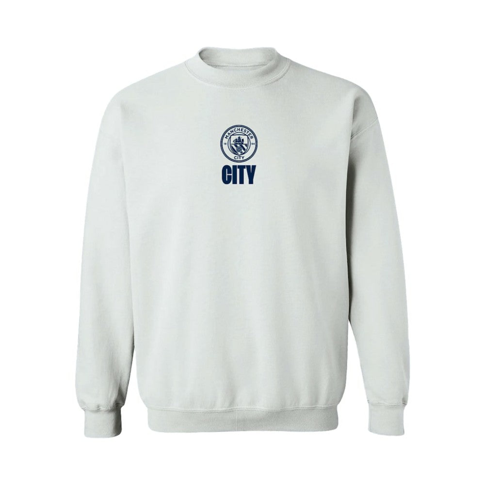 Manchester City Vive La Fete Women's Color Badge Pullover Sweatshirt / Soccer Online