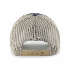 Memphis Grizzlies '47 Wabash Patch Clean Up Adjustable Hat - Navy/Tan | 47 brand for sale