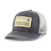 Pittsburgh Penguins '47 Canteen Pigment Dyed Patch Trucker Adjustable Hat