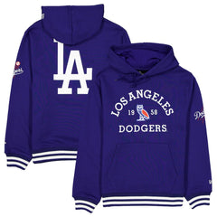 Los Angeles Dodgers OVO x Heavyweight Fleece Hoodie - Royal | New Era