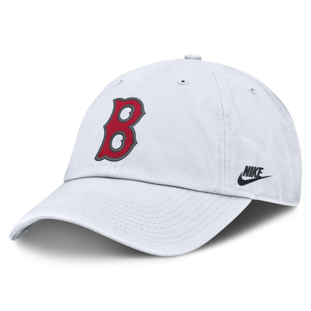 Boston Red Sox Cooperstown Collection Club Adjustable Hat - White | Nike